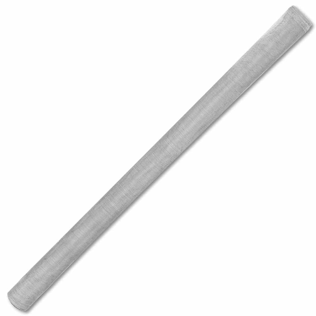 Aluminum Mesh Screen 39.4x196.9 Inch Silver Mesh Roll L278814