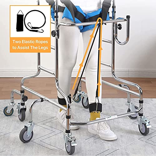 Upright Rollator Walker with 8 Wheels and Seat X147979