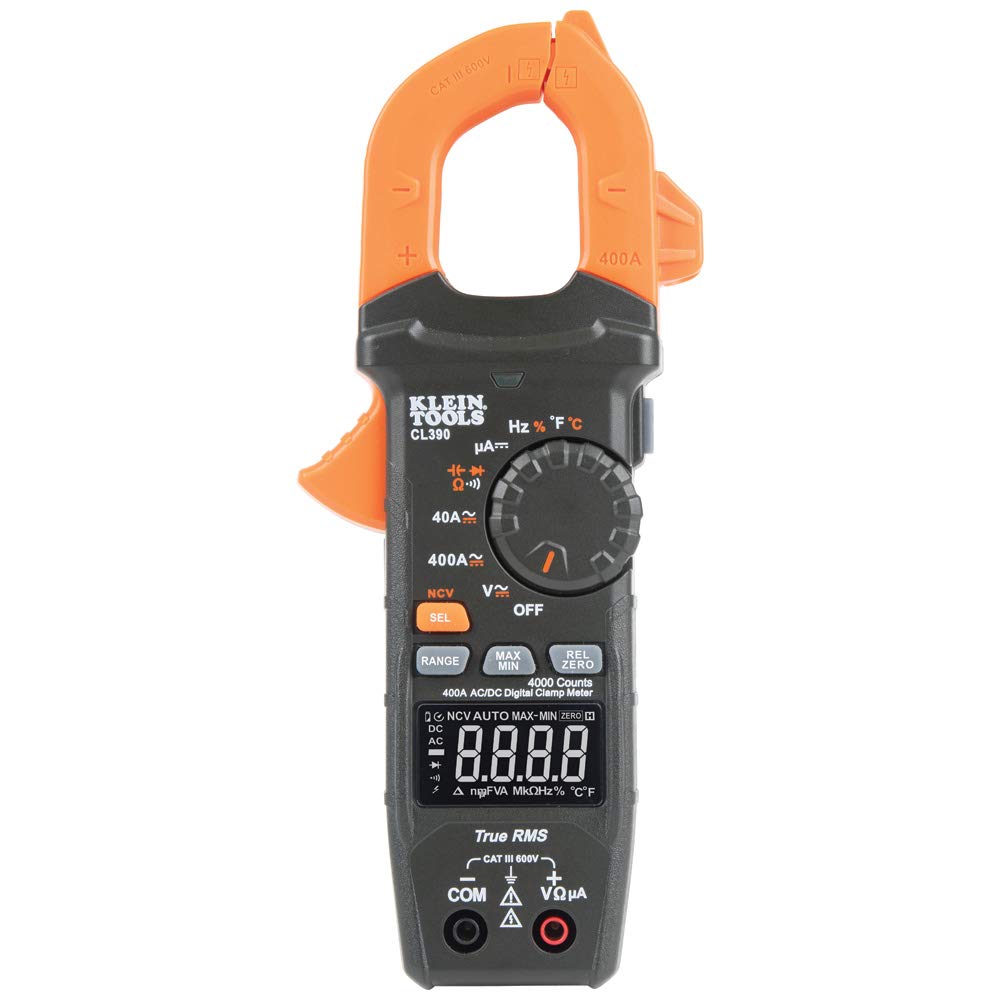 Auto-Ranging 400 Amp Digital Clamp Meter Y501