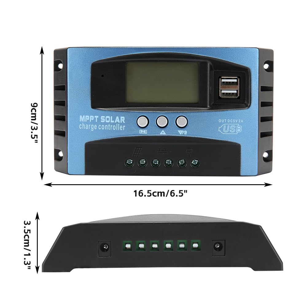 400 Watt Monocrystalline Solar Panel Kit with 30A MPPT Charge Controller J288304