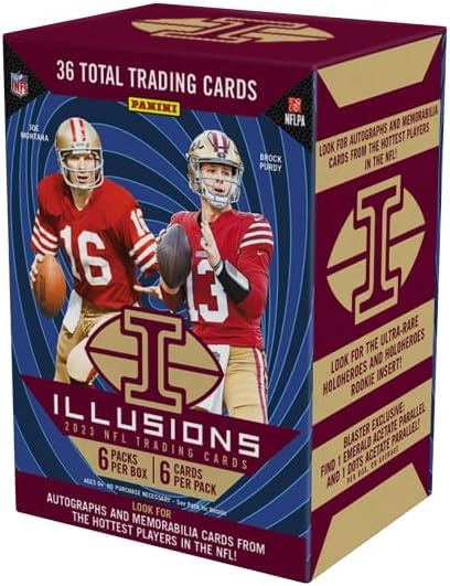 NFL Football Trading Card Blaster Box 6 Packs T54247