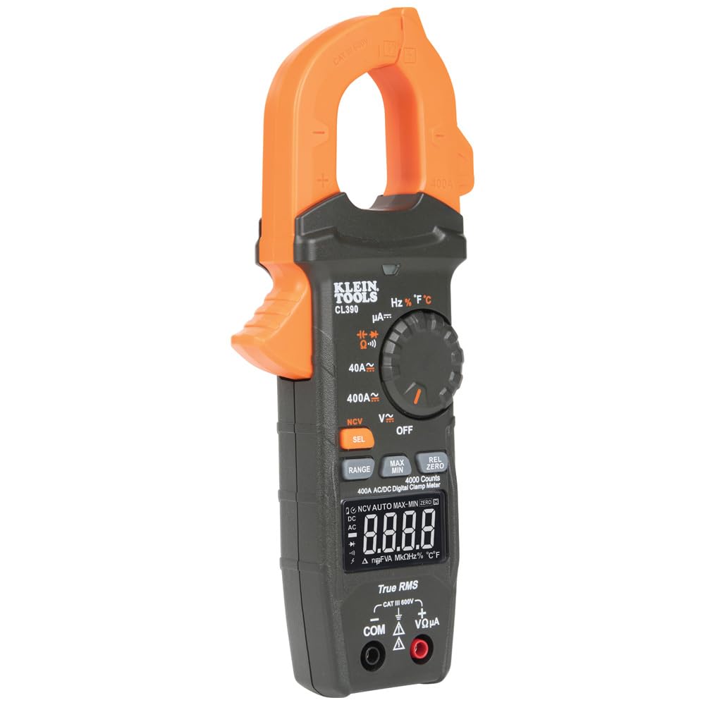 Auto-Ranging 400 Amp Digital Clamp Meter Y501