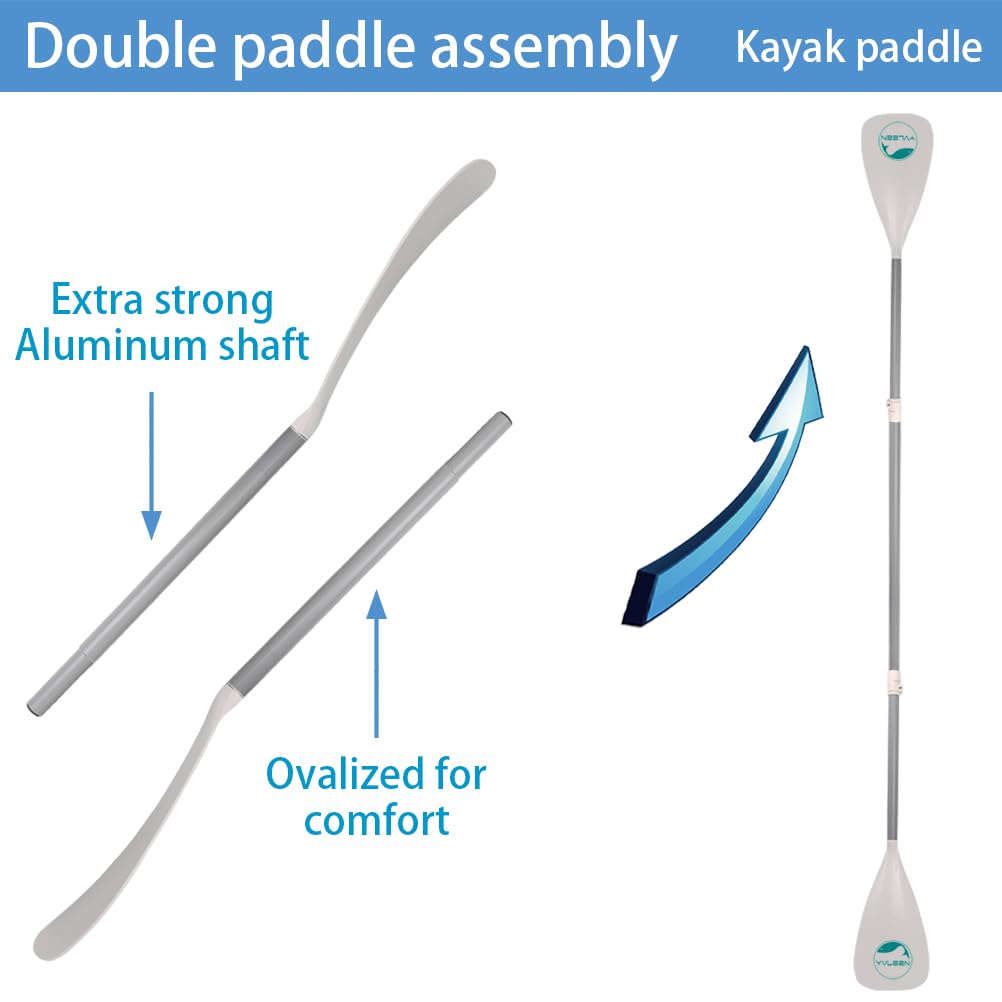 Adjustable Aluminum 4-Piece Floating Paddle L516