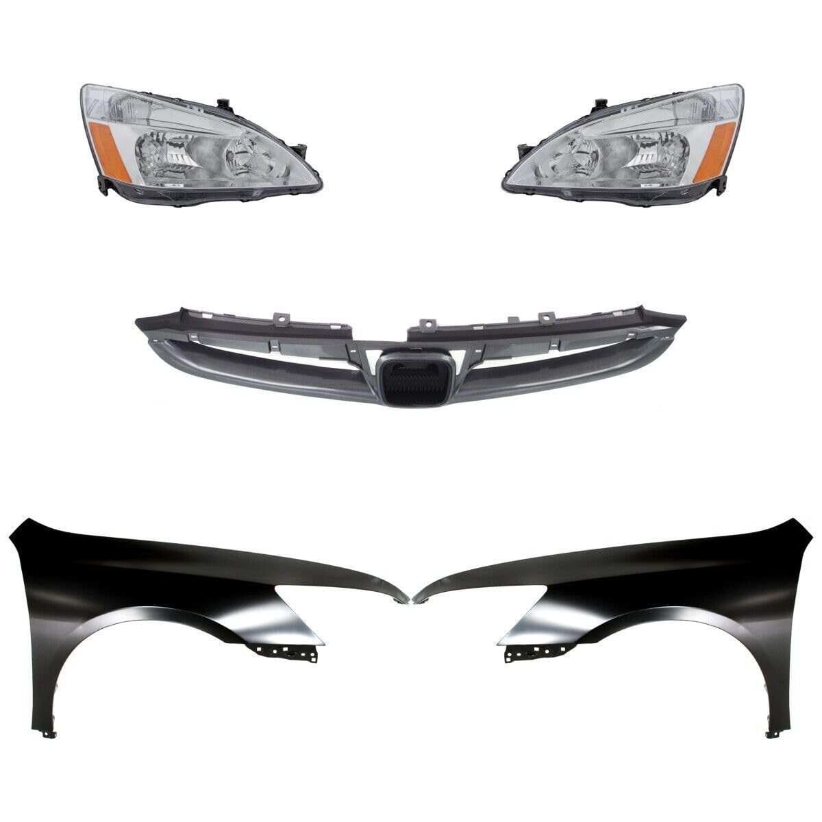 Headlight Lamp Left-and-Right E653069