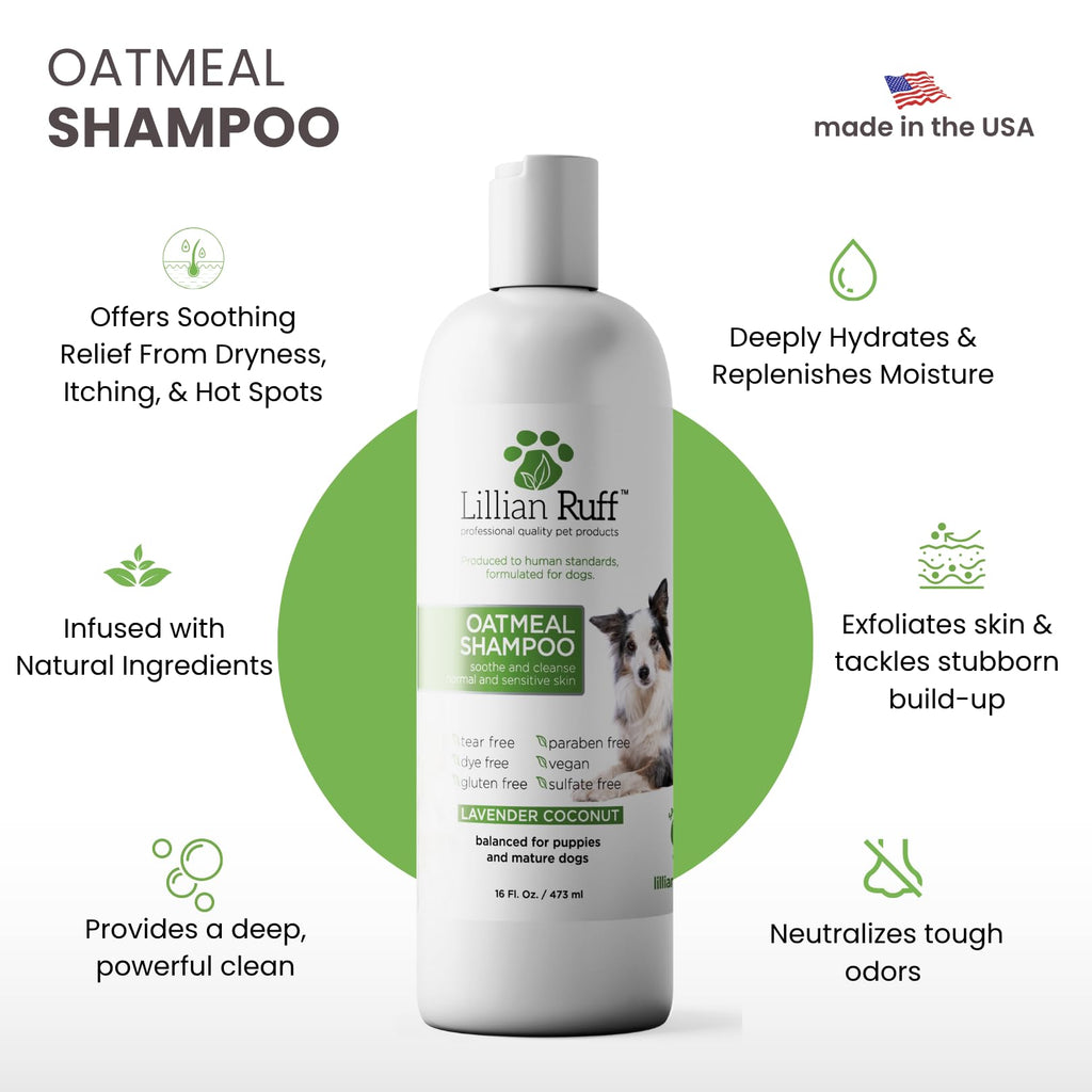 Oatmeal Dog Shampoo 16oz G77385