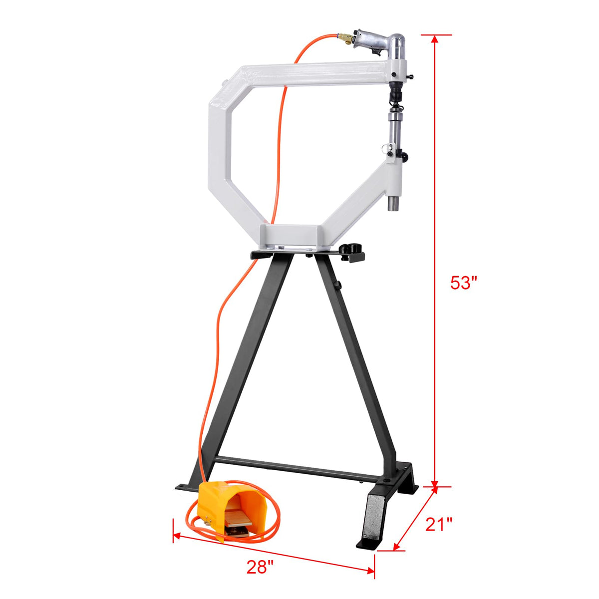 Pneumatic Planishing Hammer with Stand and Foot Pedal S828867