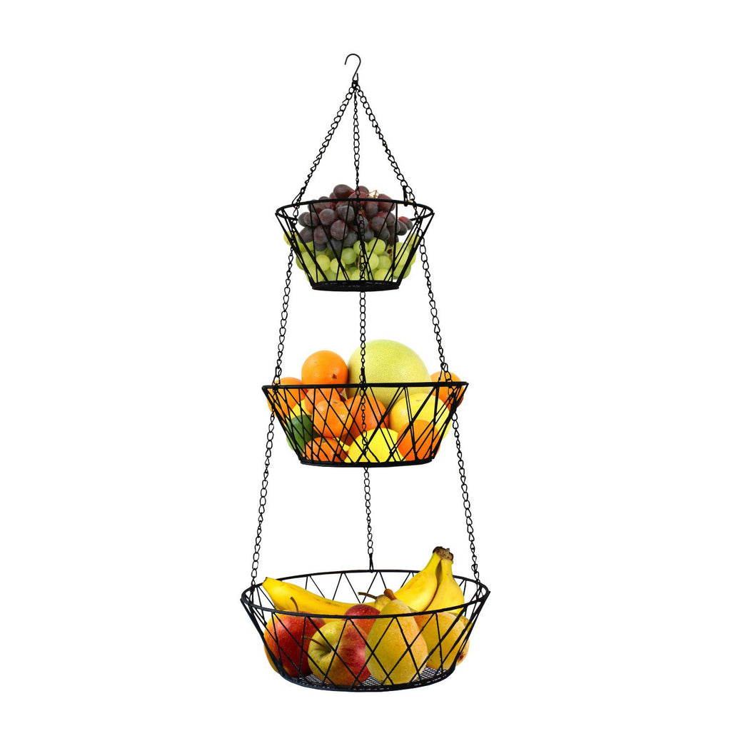 3 Tier Hanging Kitchen Fruit Basket I6941