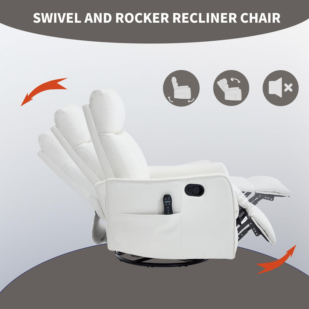 High Back Massage Recliner with Heat P5376
