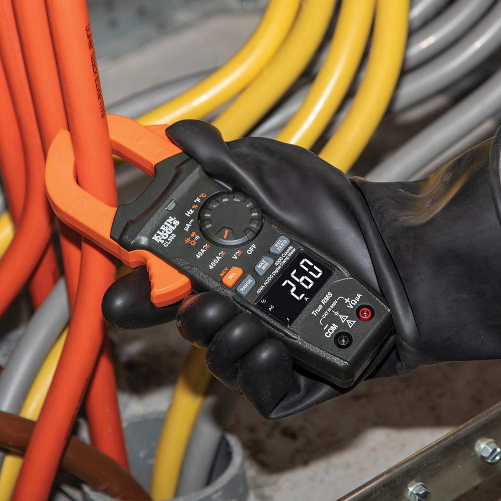 Auto-Ranging 400 Amp Digital Clamp Meter Y501
