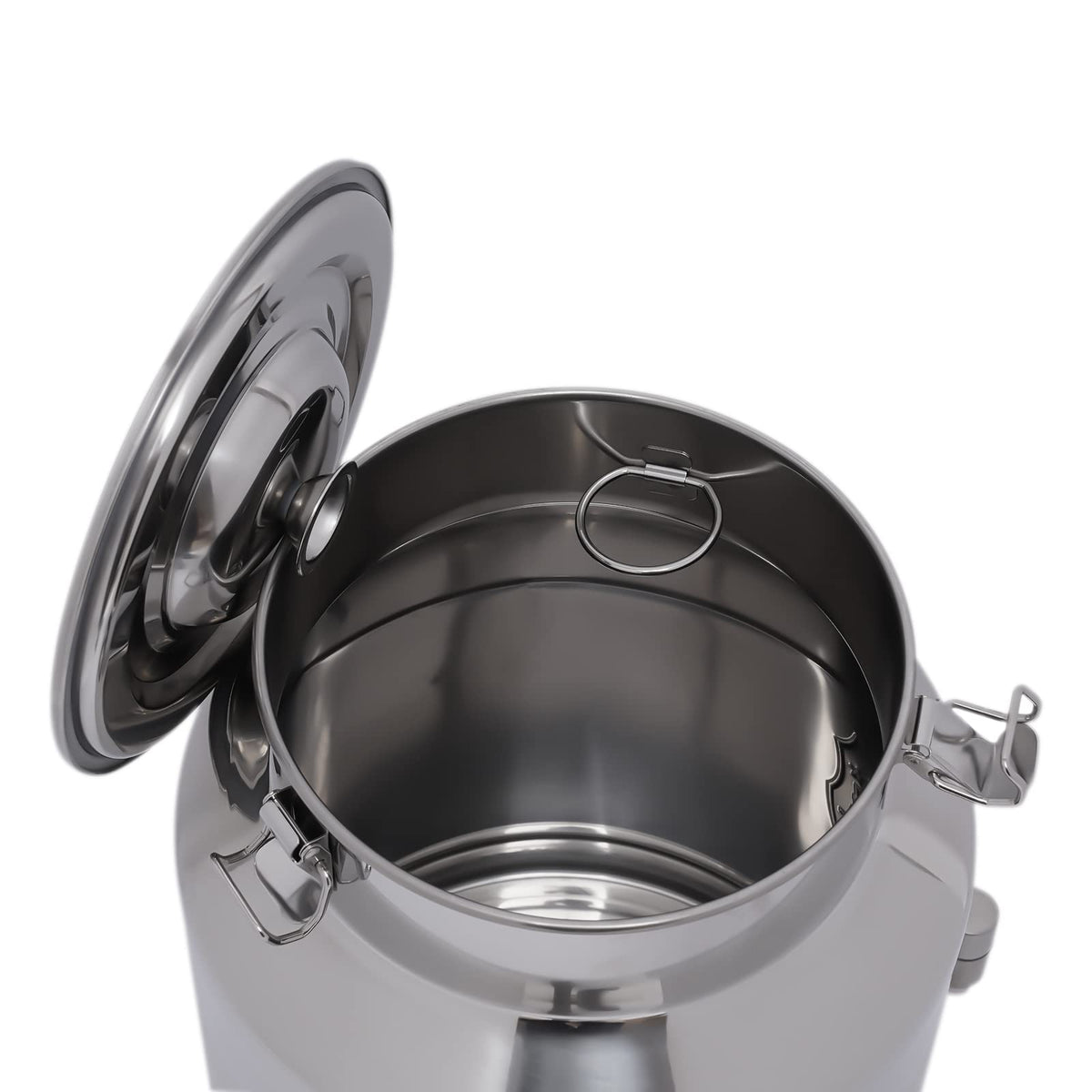 28L Stainless Steel Milk Can with Faucet & Lid W363122