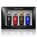 Men's 4 Eau de Toilette Colognes 1oz Gift Set O70633