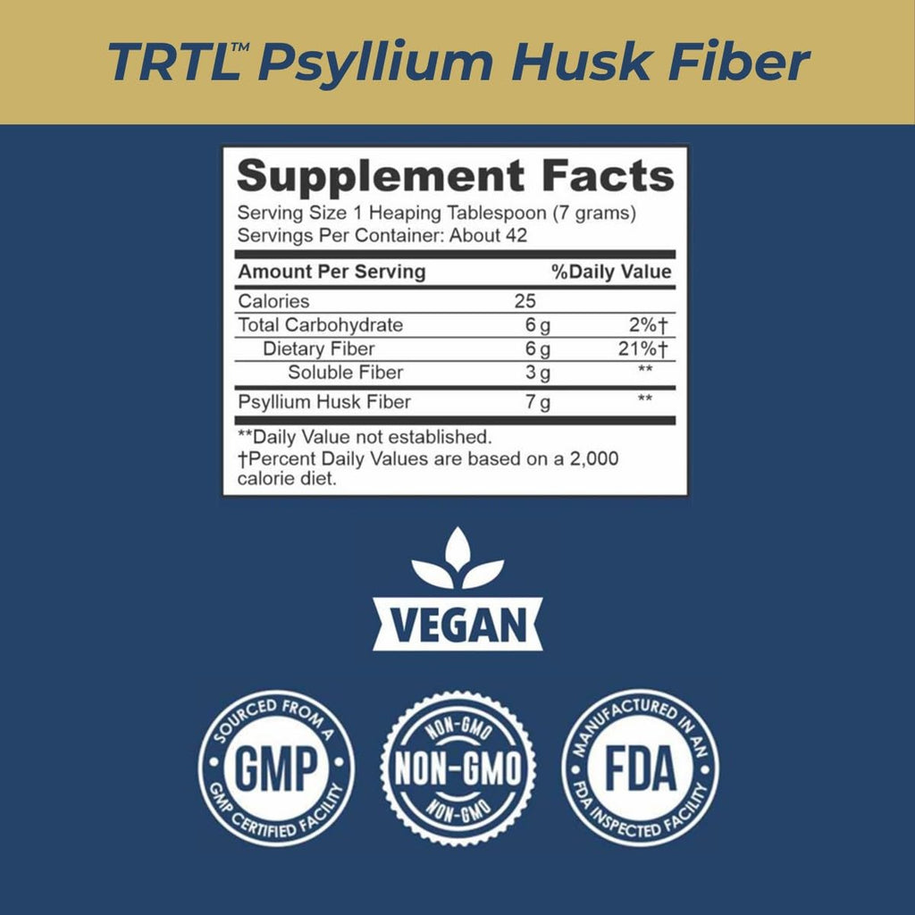 Psyllium Husk Whole Fiber Supplement K2095