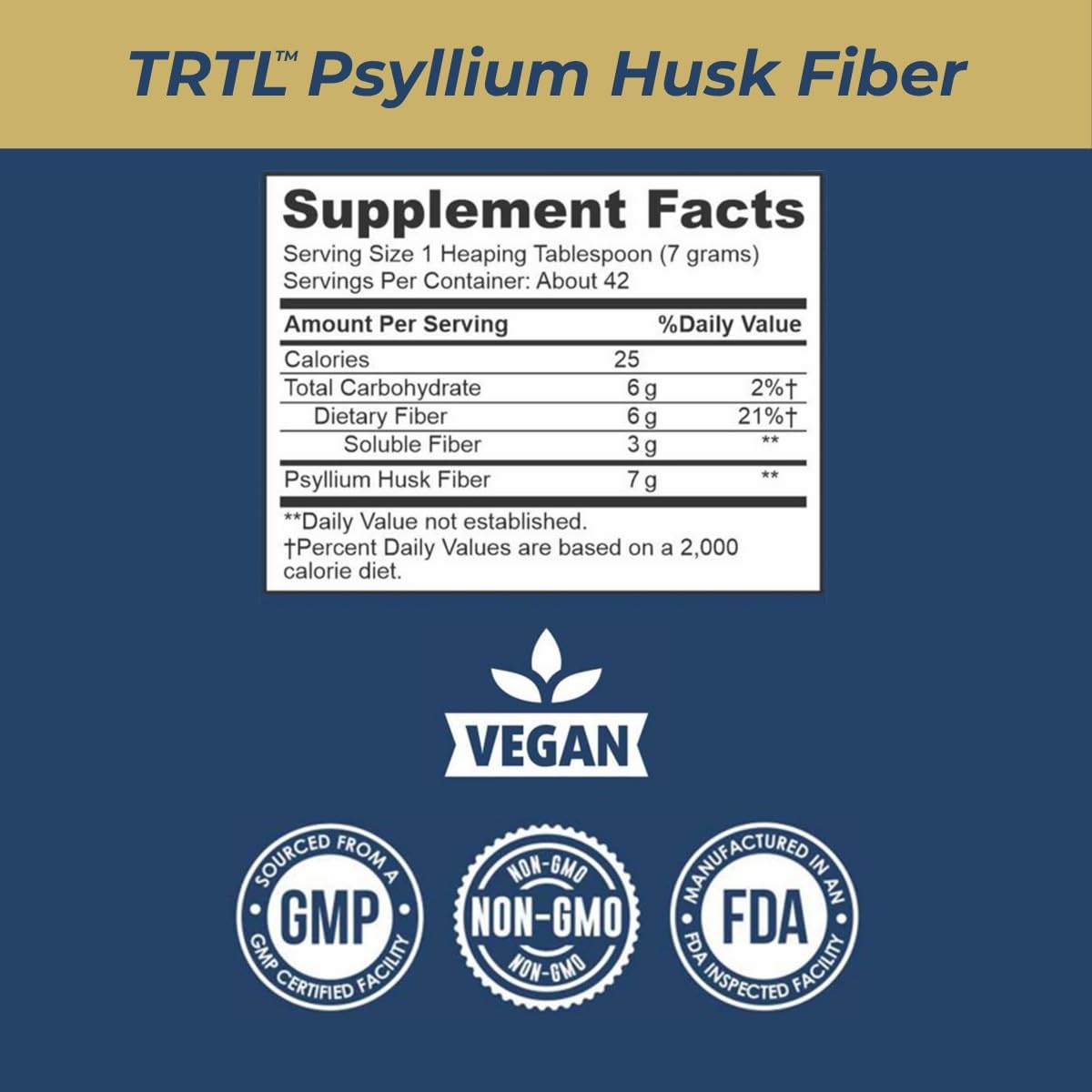 Psyllium Husk Whole Fiber Supplement K2095
