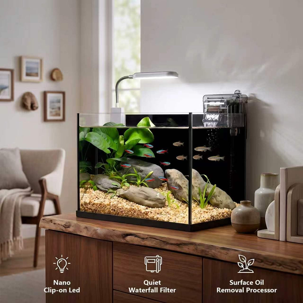 2.8 Gallon Glass Aquarium Starter Kit A286681