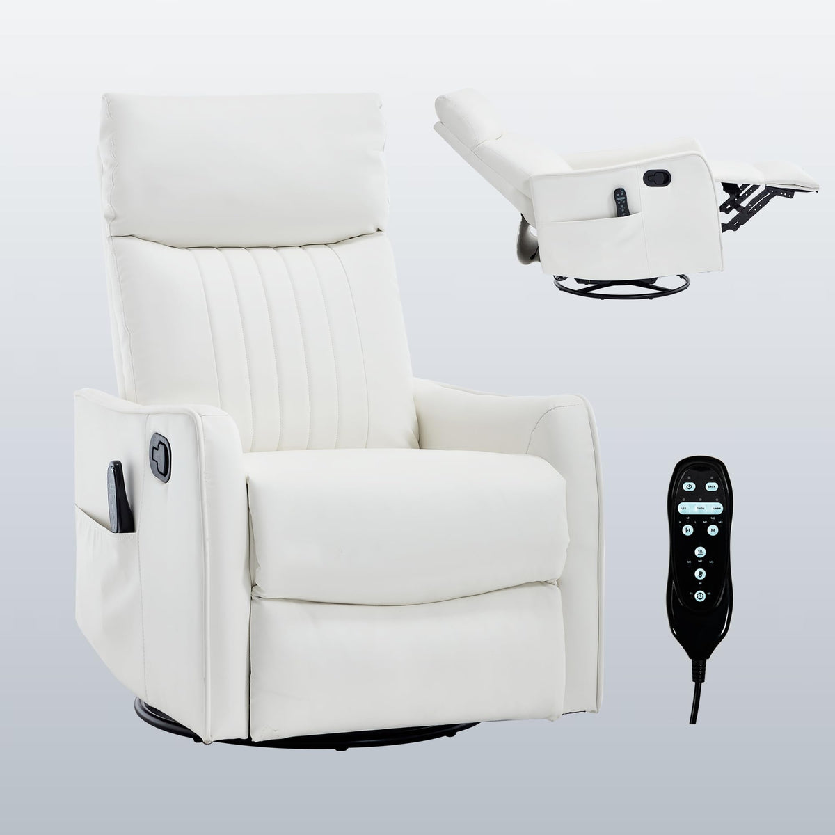 High Back Massage Recliner with Heat P5376