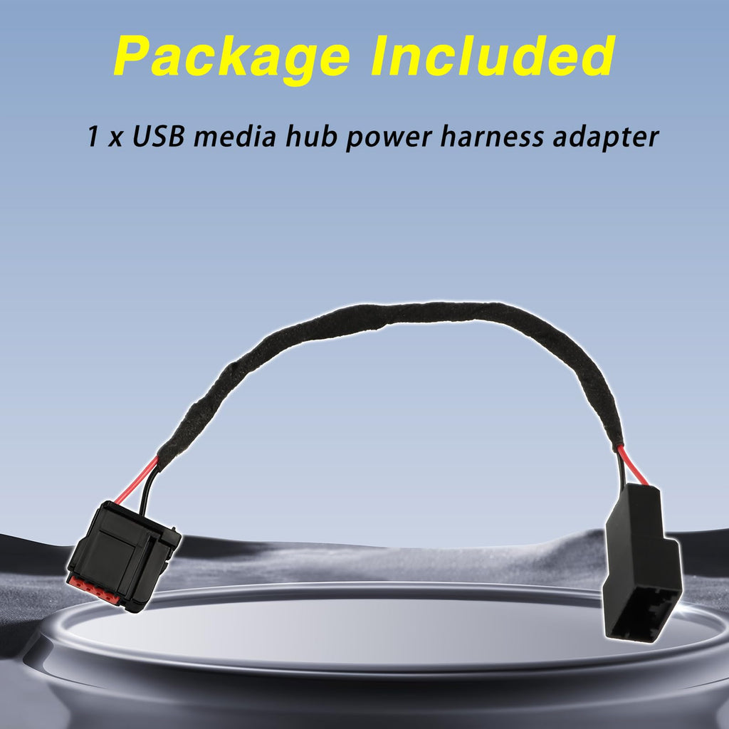 USB Media Hub Module Power Adapter Harness Wiring E6936