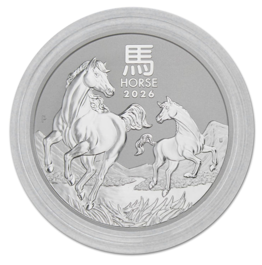 1 oz Australian Silver Lunar Year of the Horse Coin N334