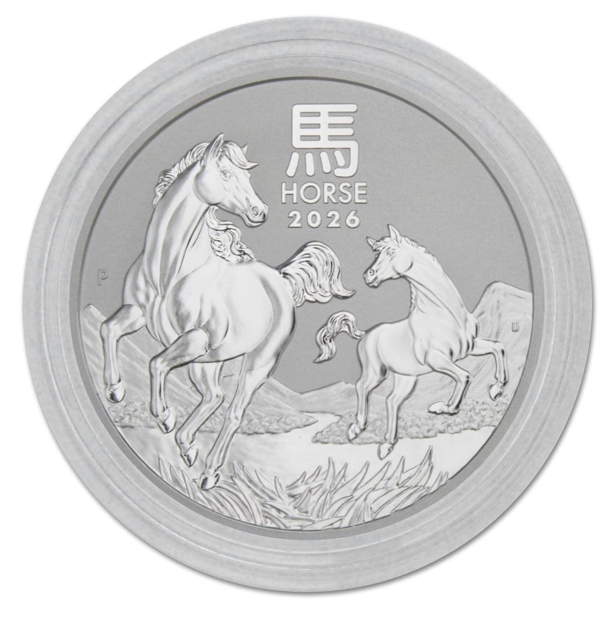 1 oz Australian Silver Lunar Year of the Horse Coin N334