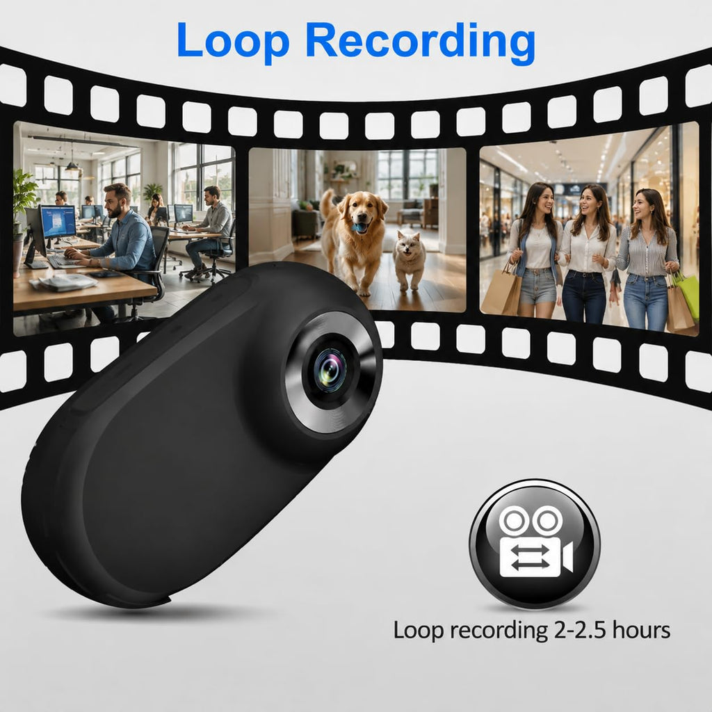 1080P Wireless Mini Pet Camera Collar U499