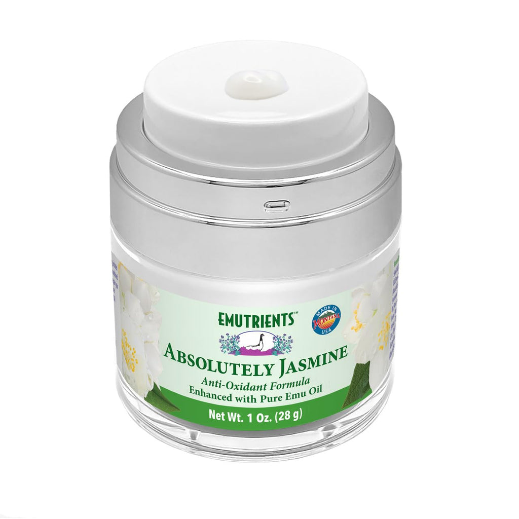 Jasmine Facial Cream 1 Ounce Jar with Emu Oil V735