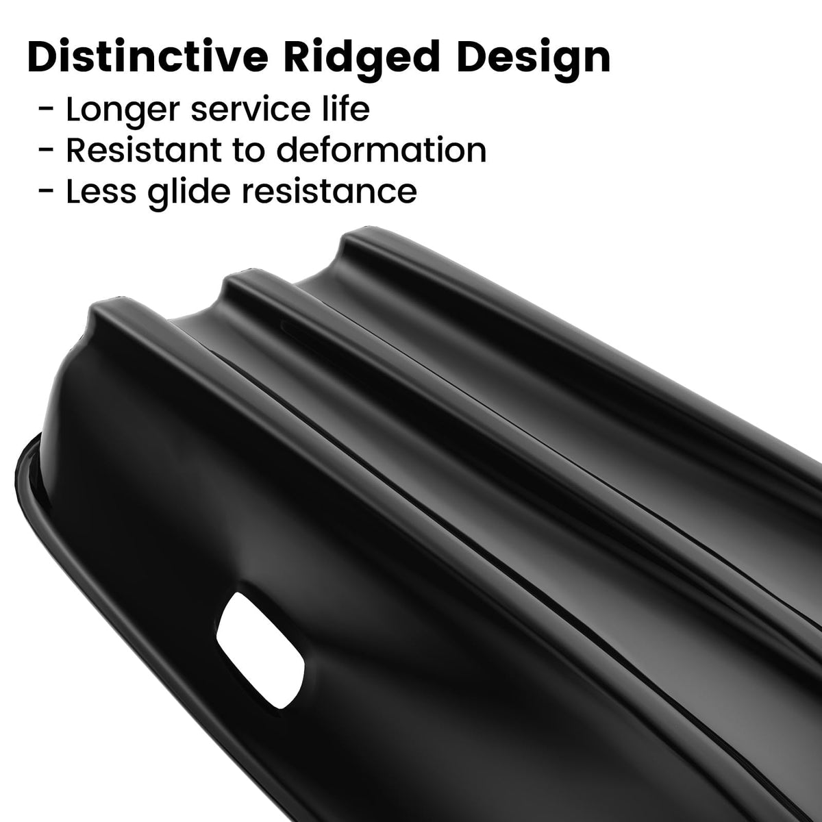 Cold-Resistant Plastic Toboggan Sled with Pull Rope P36640