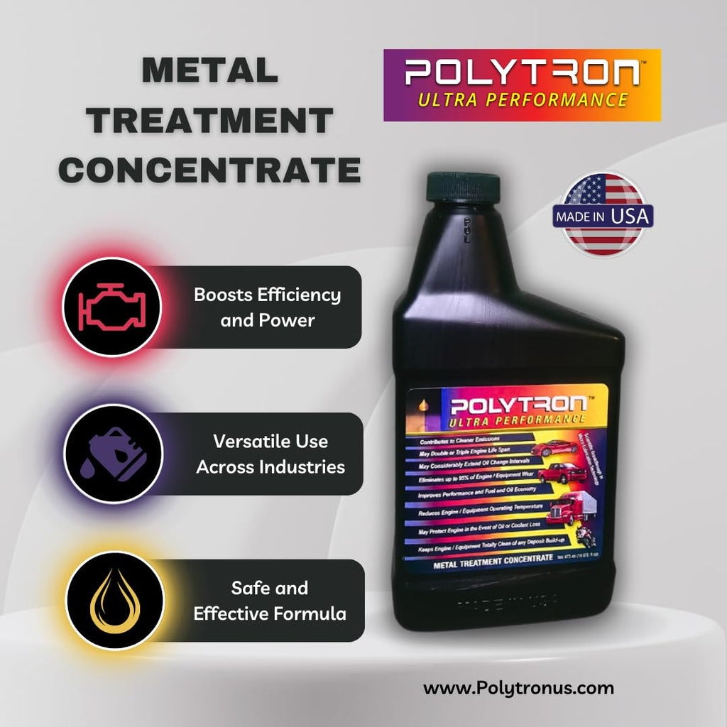 Metal Treatment Concentrate Oil Additive 1/2 Qt Bottle C747