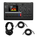 Portable Digital Recorder and Control Surface with Studio Monitor Headphones Z76399