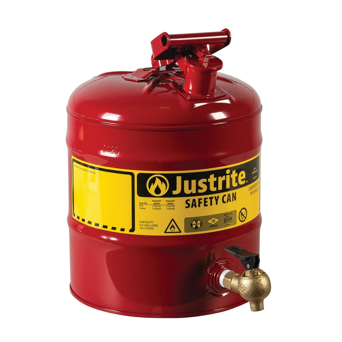 Galvanized Steel Laboratory Safety Can R392858