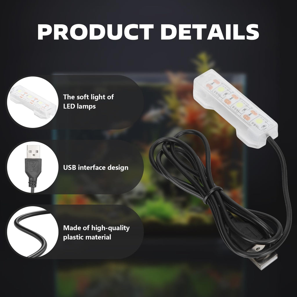 5V 0.6W USB Mini LED Aquarium Plant Light Z9848