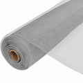 Aluminum Mesh Screen 39.4x196.9 Inch Silver Mesh Roll L278814