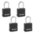 Heavy-Duty Keyed Outdoor Padlock 4-Pack N1693