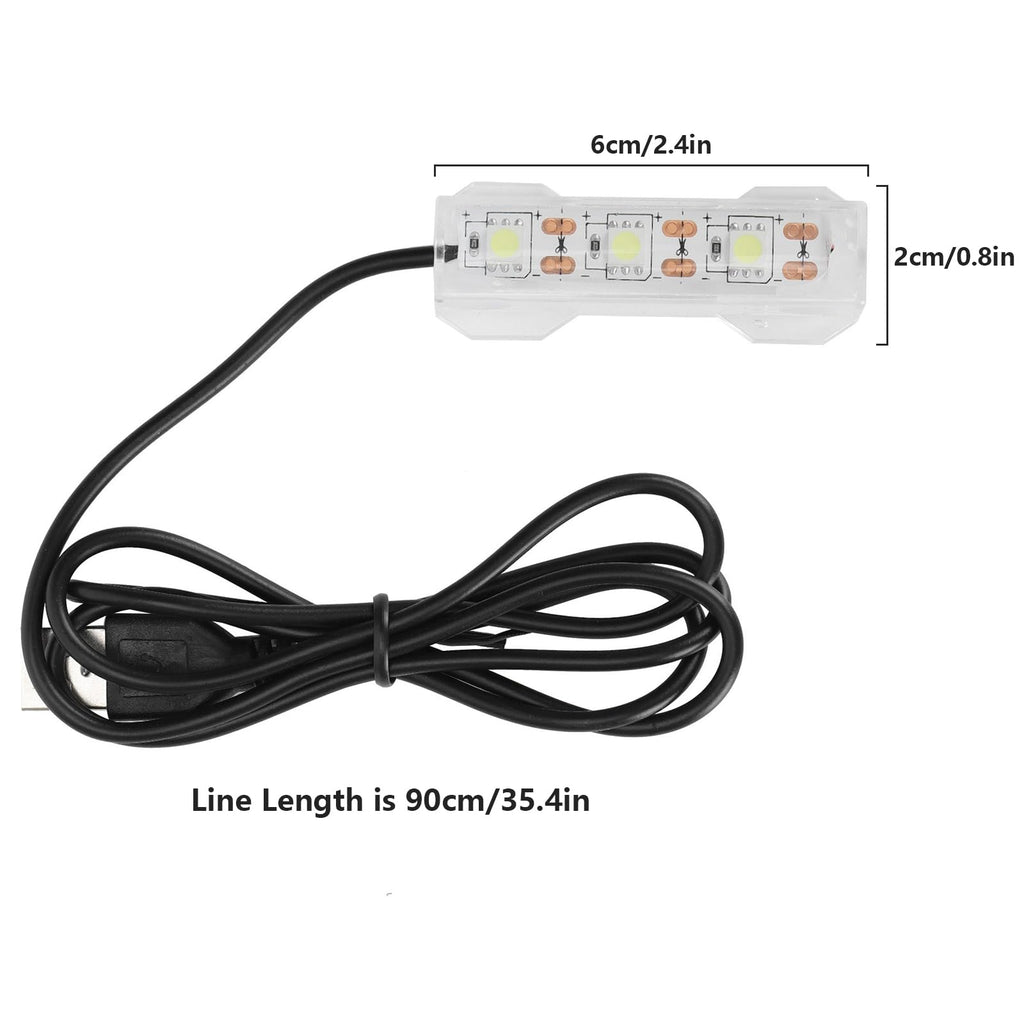 5V 0.6W USB Mini LED Aquarium Plant Light Z9848