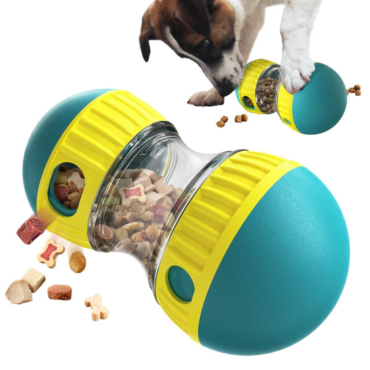 Adjustable Treat Dispensing Dog Puzzle Toy R8275