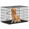 48" Double Door Crate Kennel with Divider J812626
