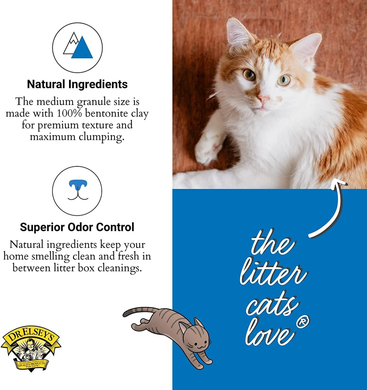Clumping Clay Cat Litter 40 lb. Bag L450215