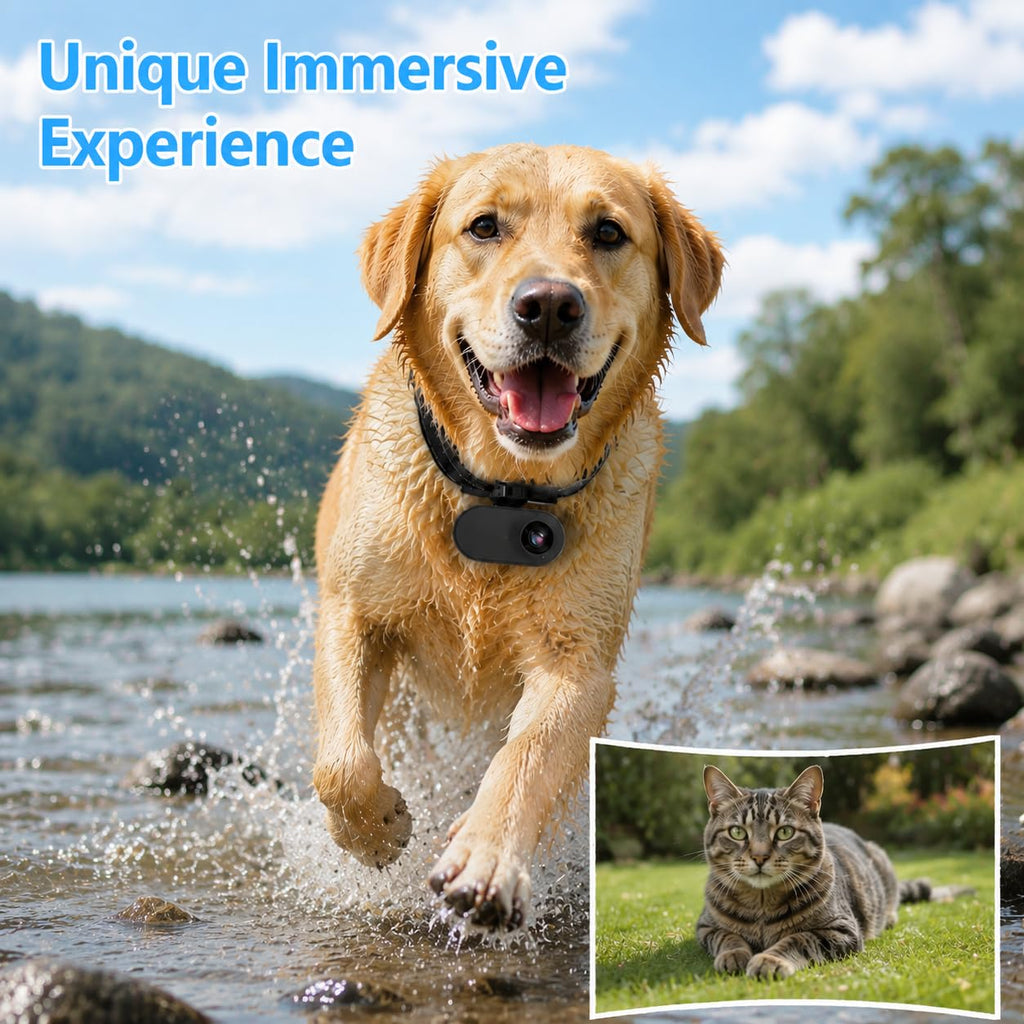1080P Wireless Mini Pet Camera Collar U499