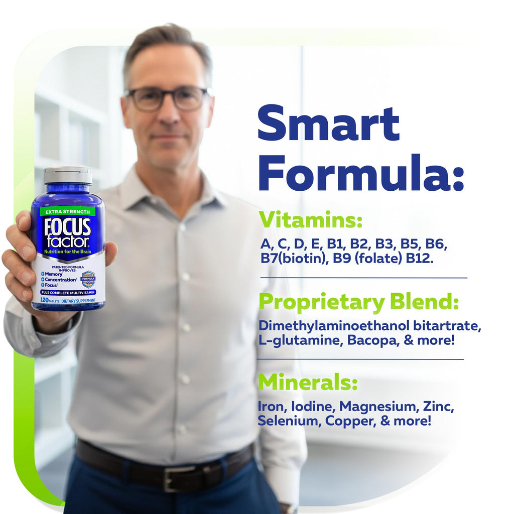 120 Count Brain Supplement Multivitamin Q5070