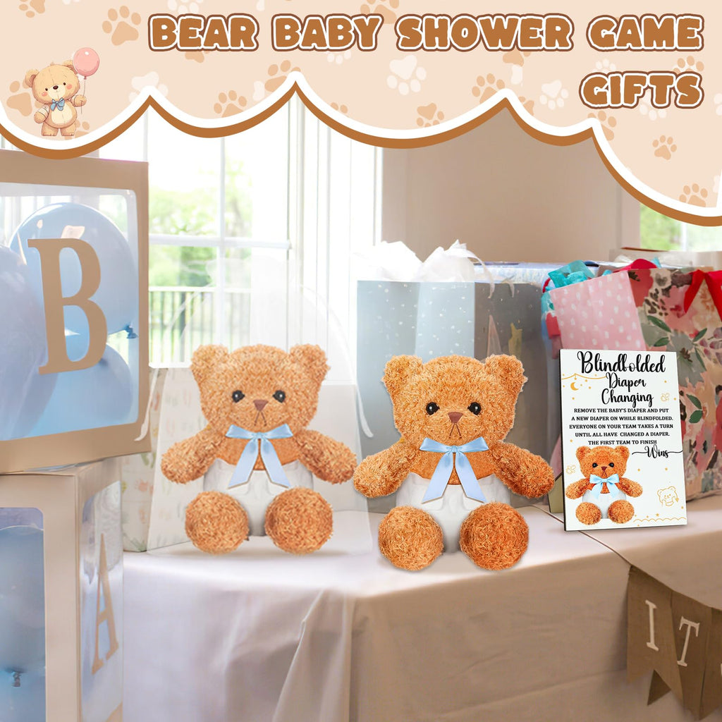 25 Pack Baby Shower Games Blindfold Diaper Changing Kit G902674