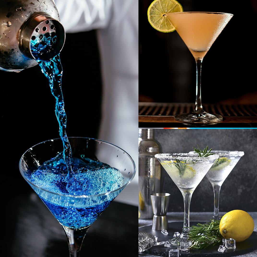 10 oz Plastic Martini Glasses Set of 12 Y1555
