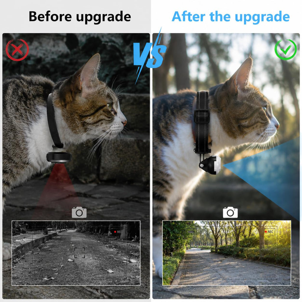 1080P Wireless Mini Pet Camera Collar U499
