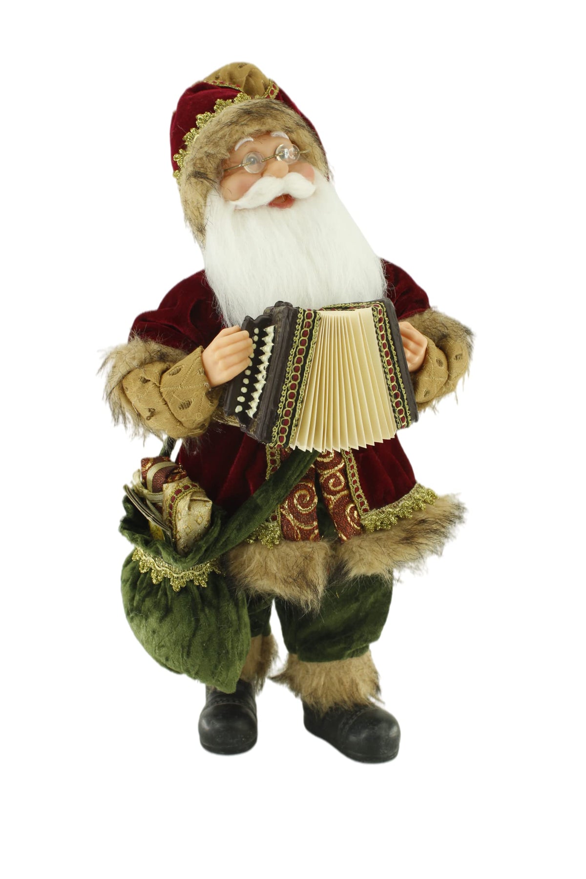 18" Animated Musical Dancing Santa K3674