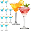 10 oz Plastic Martini Glasses Set of 12 Y1555