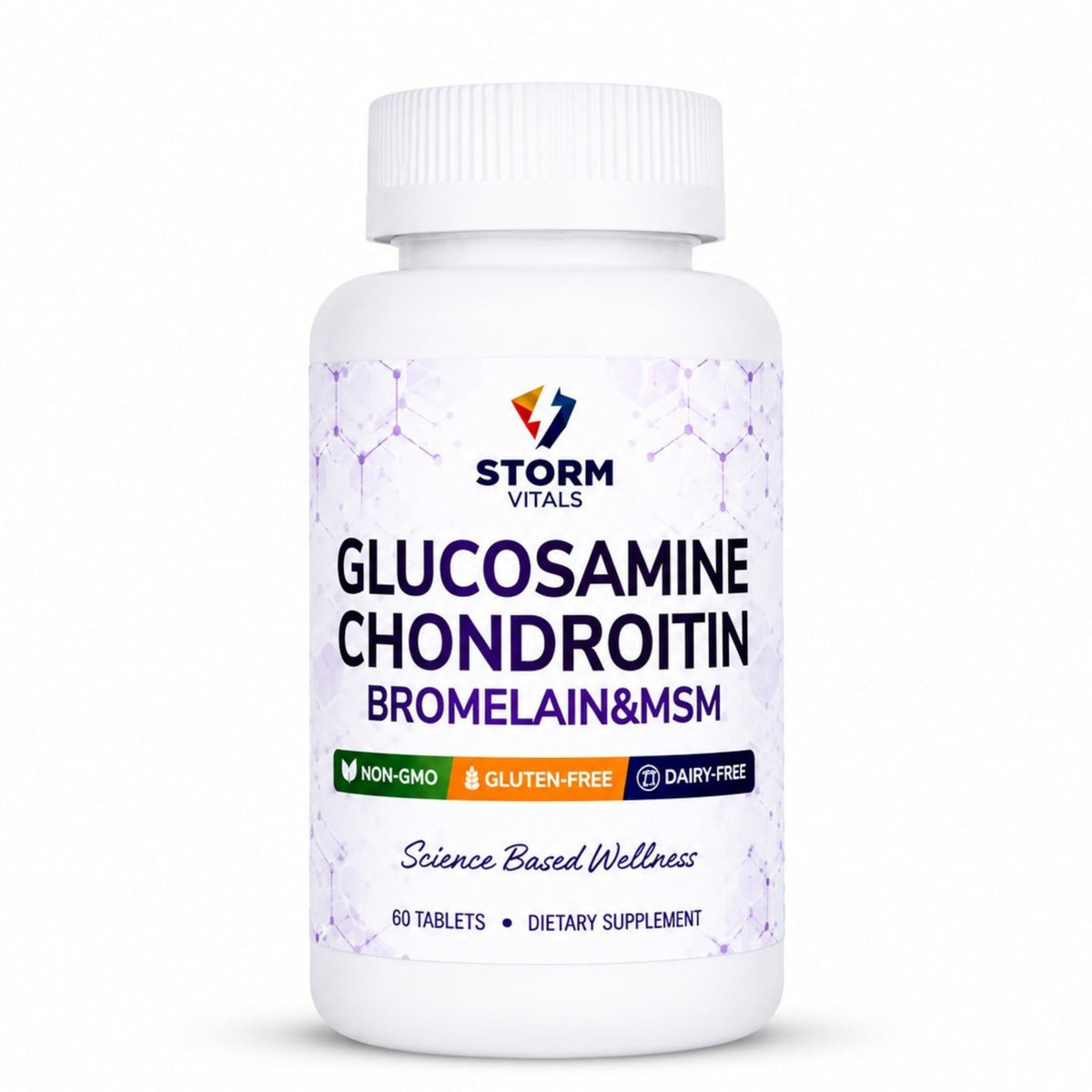 Glucosamine Chondroitin MSM Dietary Supplement 60 Tablets J5367