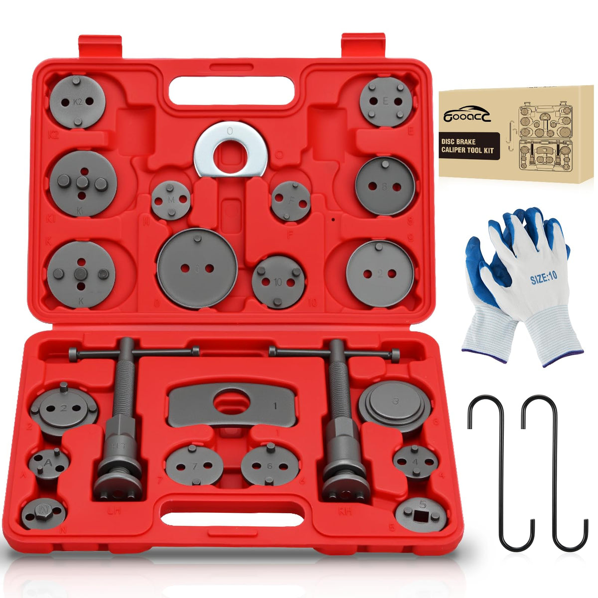 22pc Disc Brake Caliper Compression Tool Set Z8906