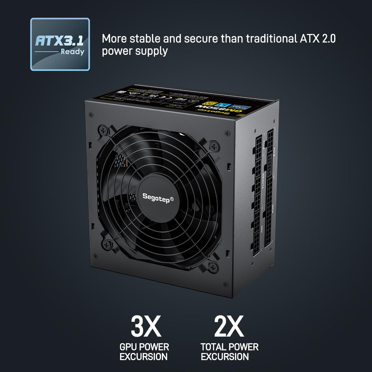 850W 80 Plus Gold Power Supply K714273