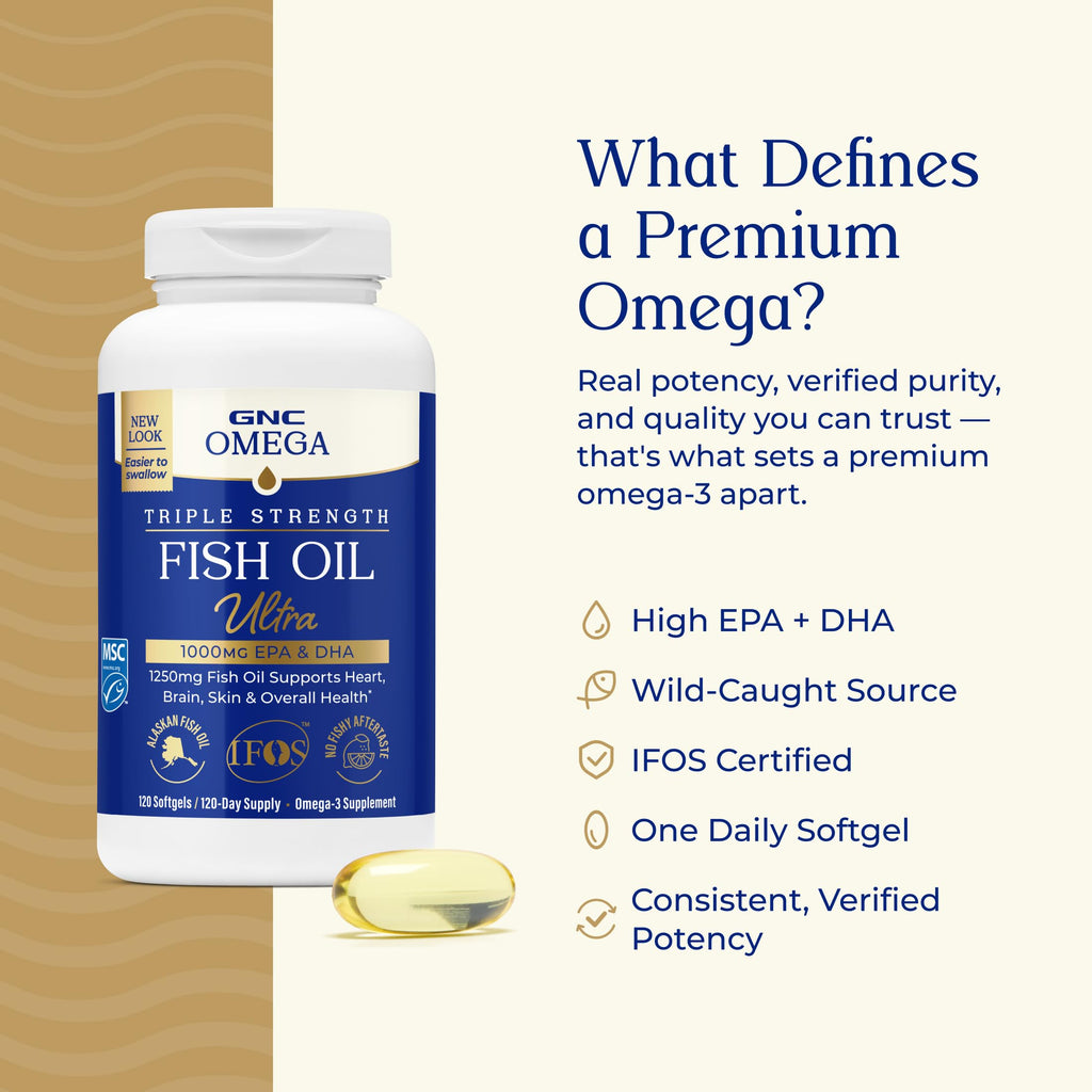 Omega Fish Oil 1000mg 120 Count H308058
