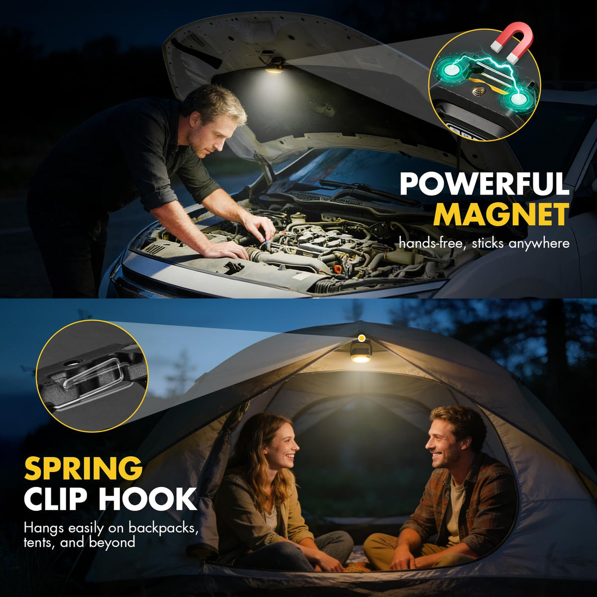 Rechargeable Magnetic Work Light P9063