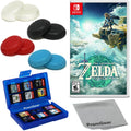 Nintendo Switch Game with Thumb Grips, Game Card Holder & Cleaning Cloth N181039