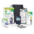 Blood Glucose Meter Kit with Strips, Lancets, Case U733371