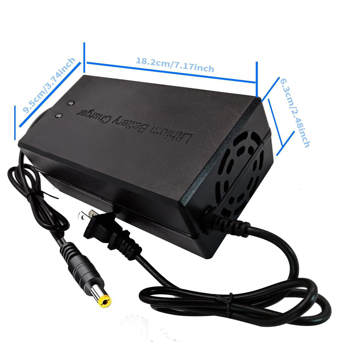 58.8V 4A 3-Plug Lithium Li-ion Battery Charger P409